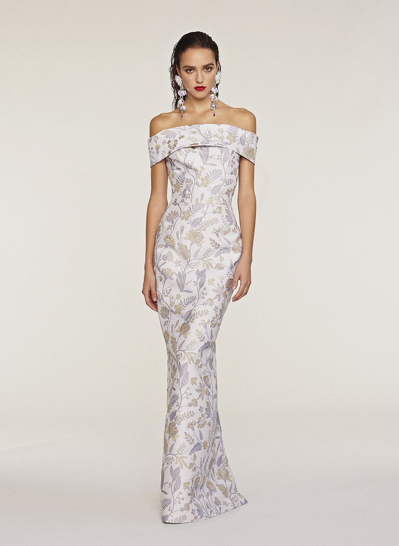 Off The Shoulder Gown