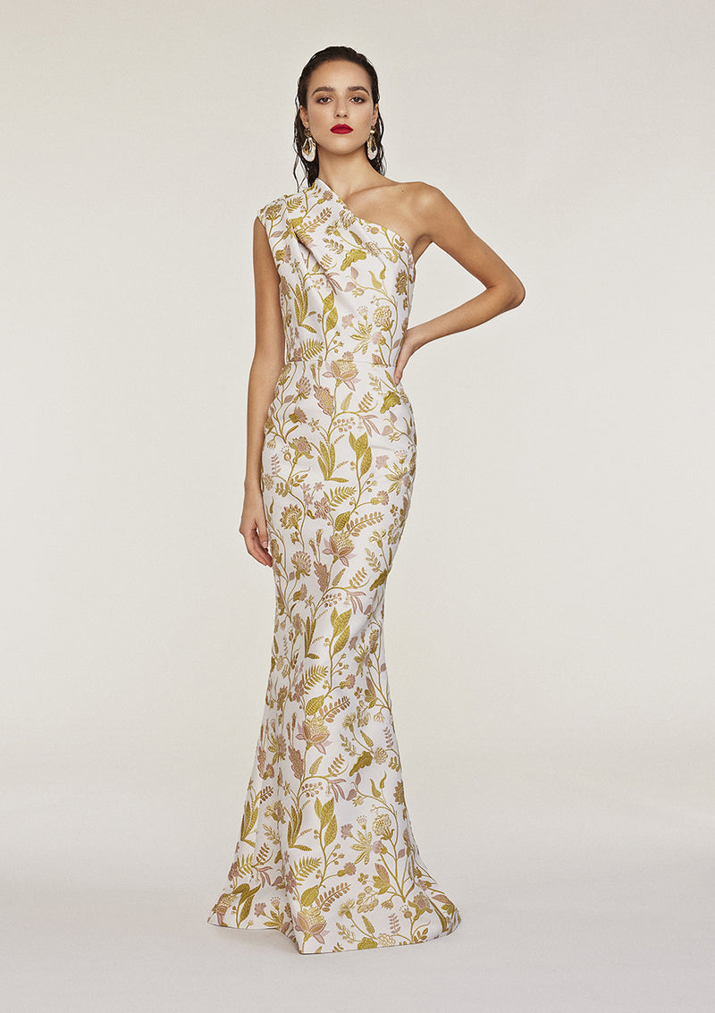 One Shoulder Gown