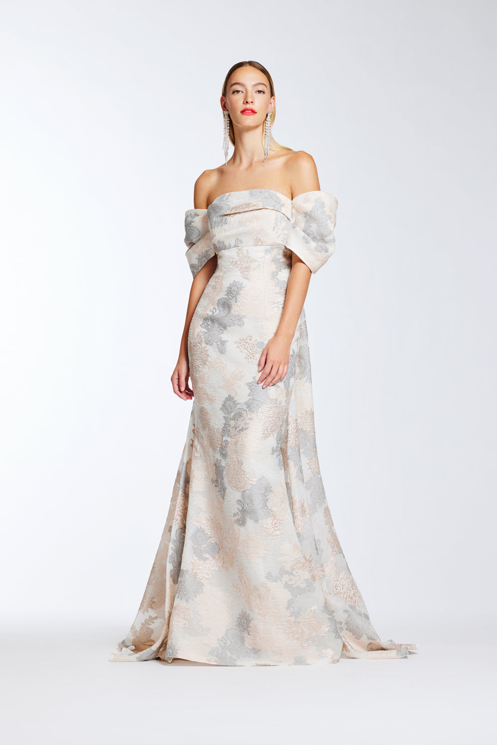 Off-The-Shoulder Gown