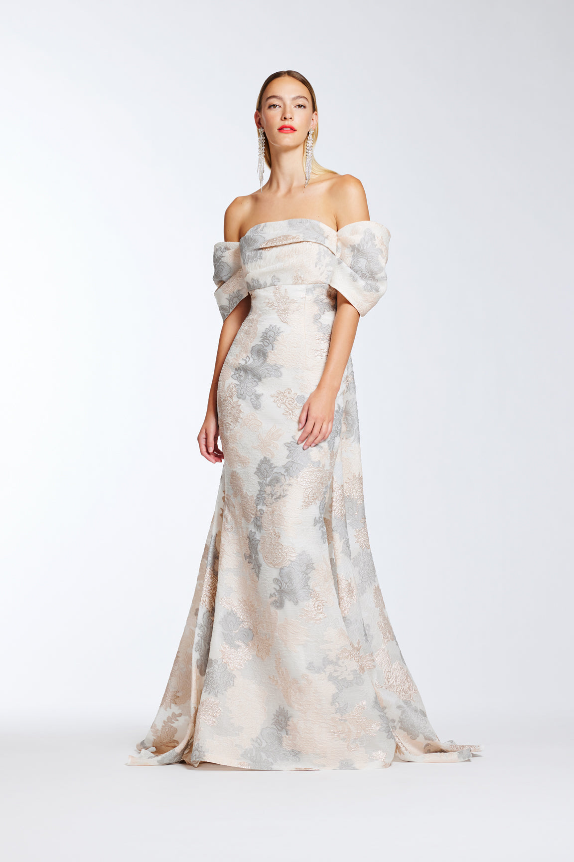 Off-The-Shoulder Gown