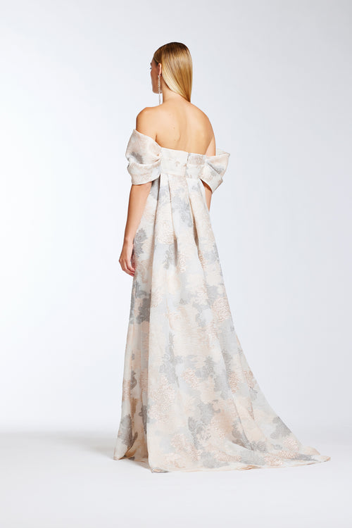 Off-The-Shoulder Gown