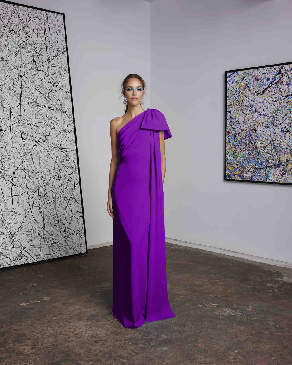 ONE SHOULDER GOWN