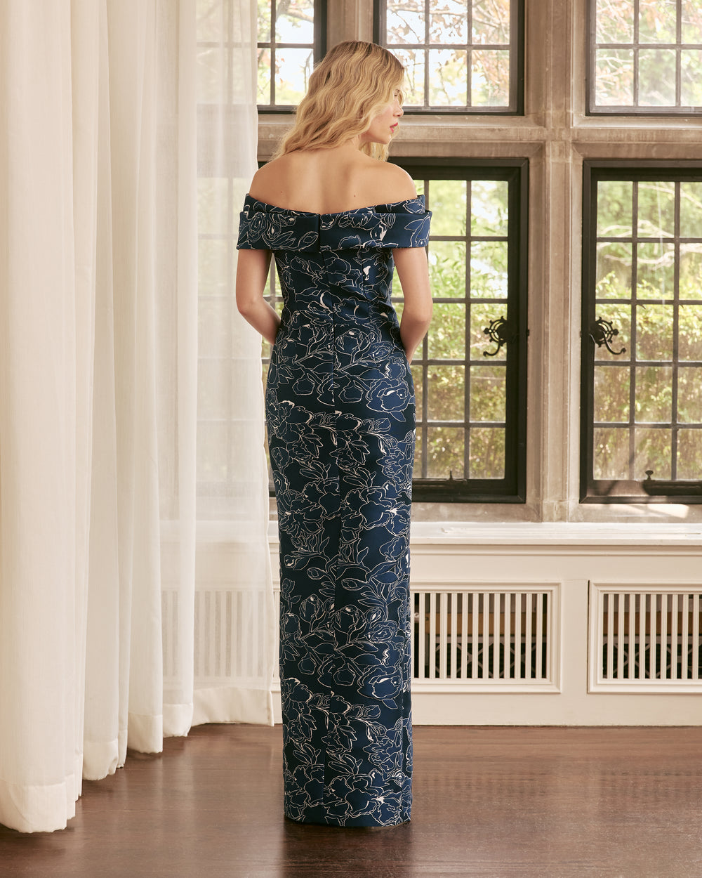 OFF-THE-SHOULDER GOWN