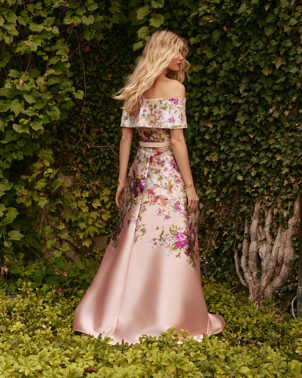 OFF-THE-SHOULDER GOWN