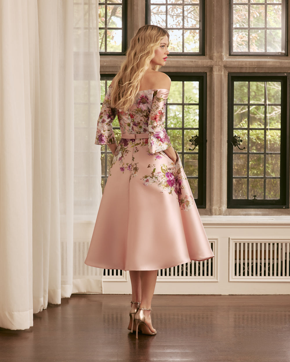OFF-THE-SHOULDER DRESS