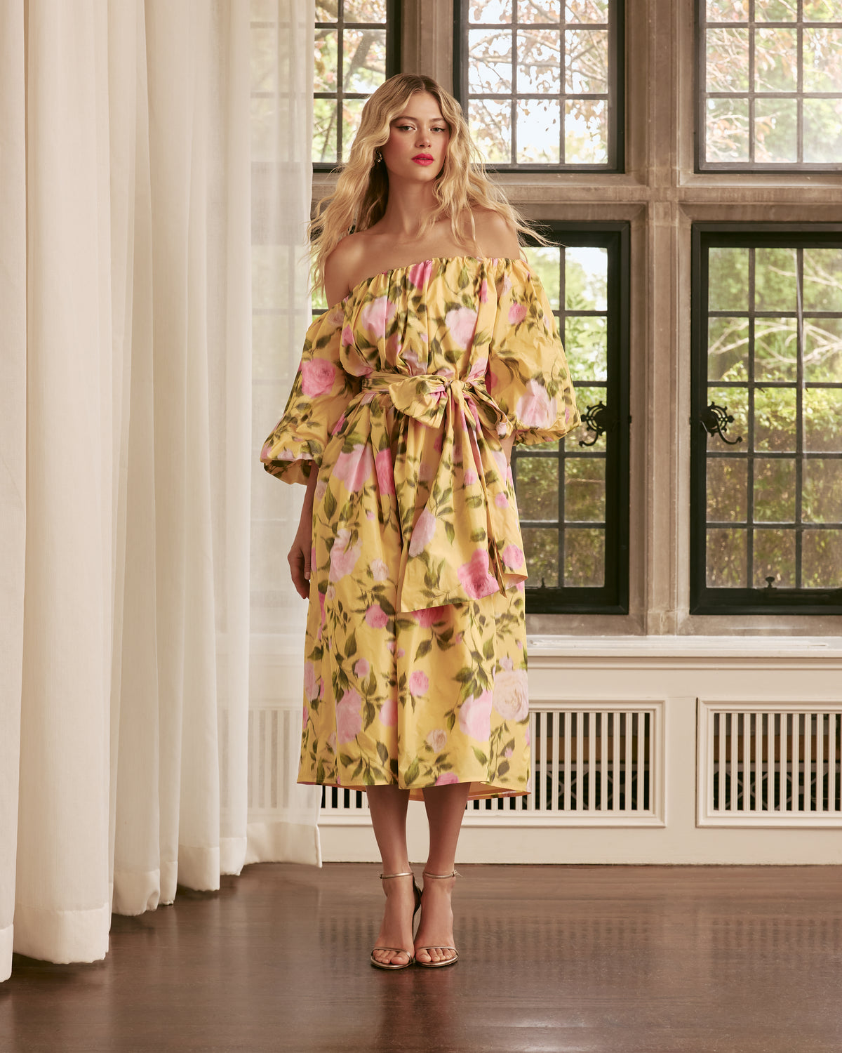OFF-THE-SHOULDER DRESS