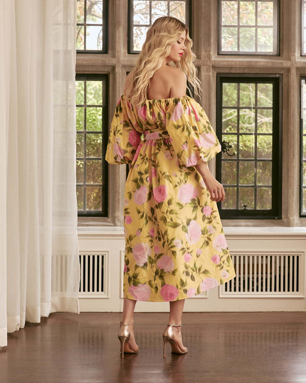 OFF-THE-SHOULDER DRESS