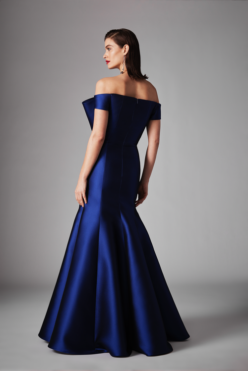 OFF-THE-SHOULDER GOWN