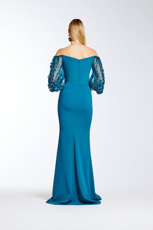 Off-The-Shoulder Gown