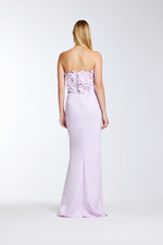 Strapless Jersey Gown