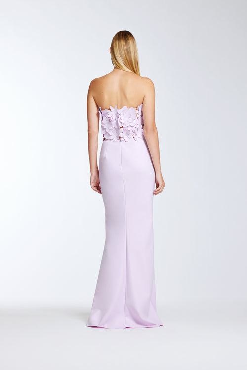 Strapless Jersey Gown