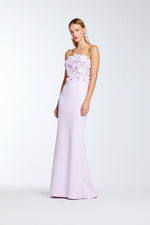 Strapless Jersey Gown