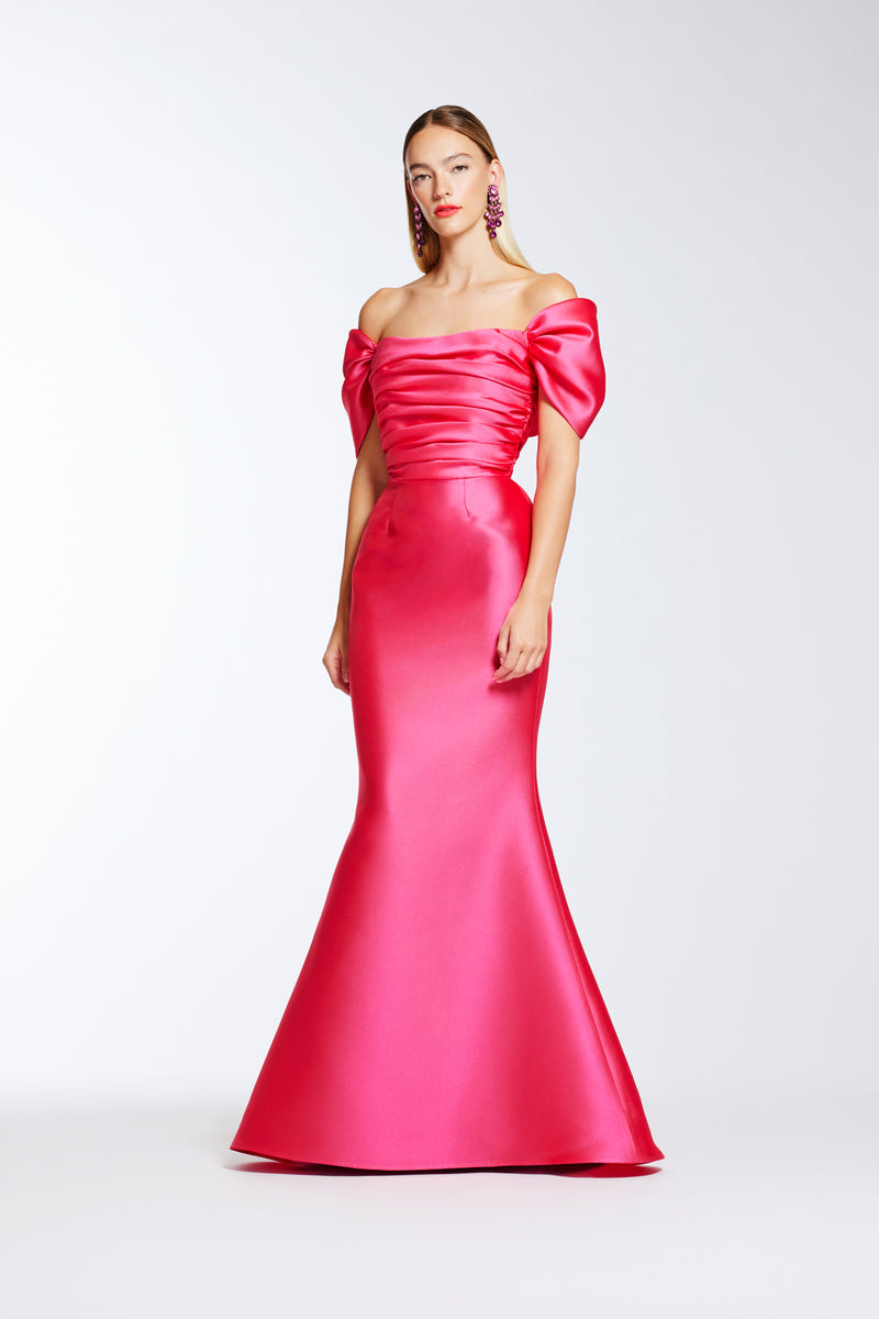 Off-The-Shoulder Gown