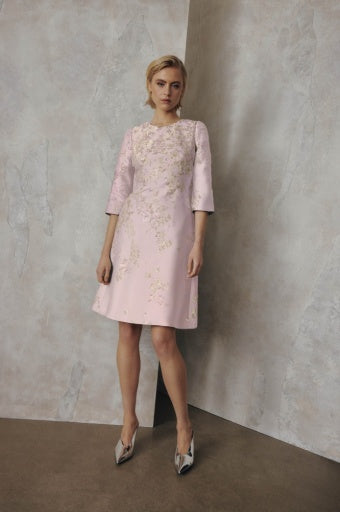 DRESS WITH 3/4 SLEEVES