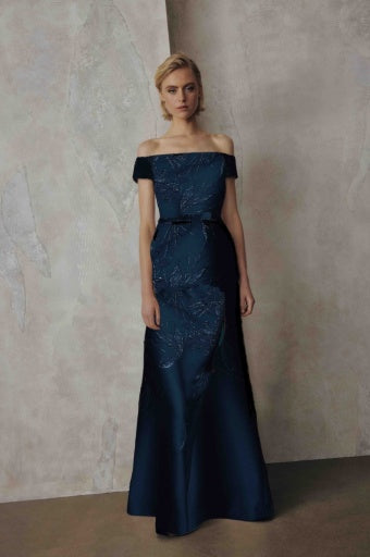 OFF-THE-SHOULDER GOWN