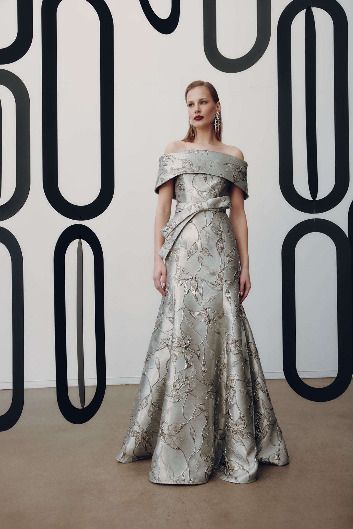 Off-the-Shoulder Gown