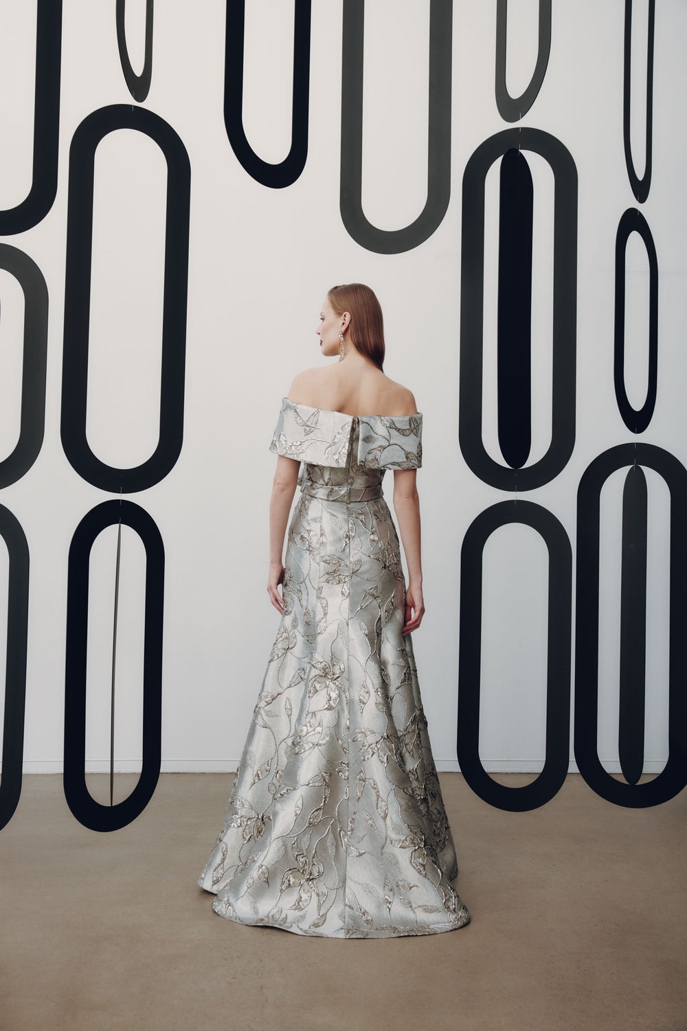 Off-the-Shoulder Gown