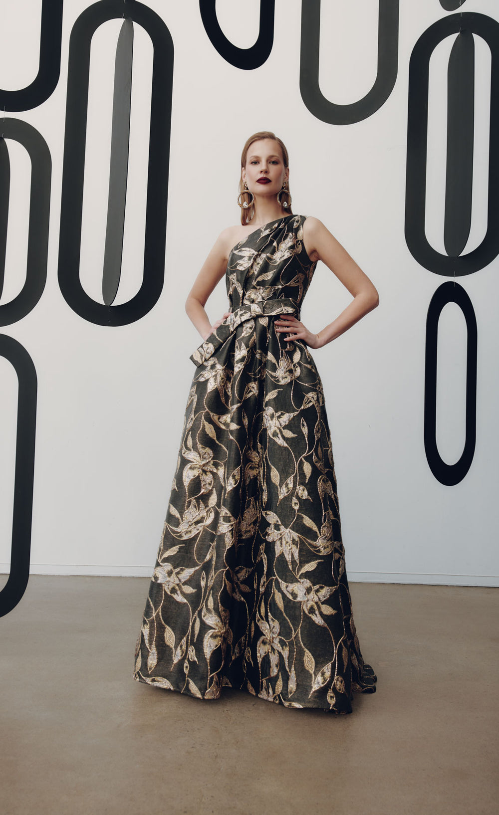 One Shoulder Gown