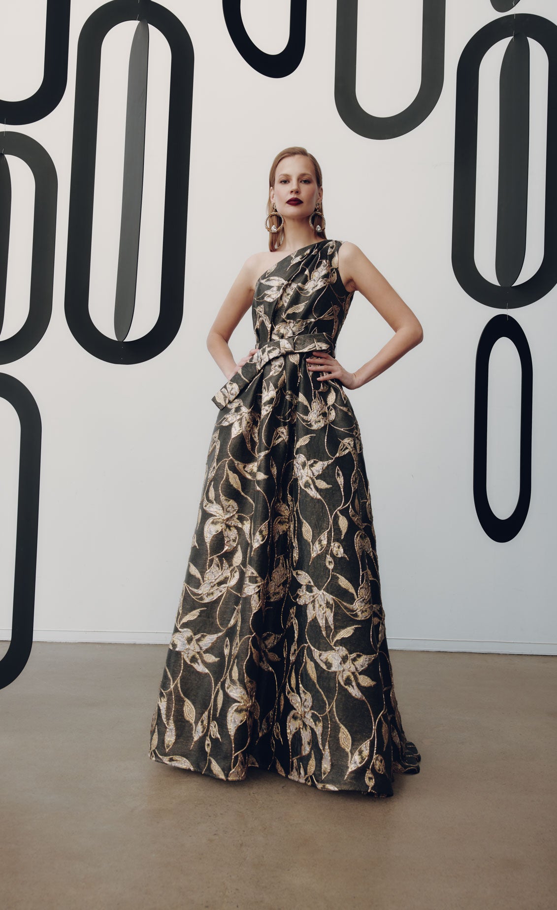 One Shoulder Gown