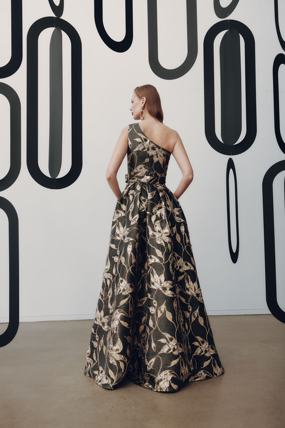 One Shoulder Gown