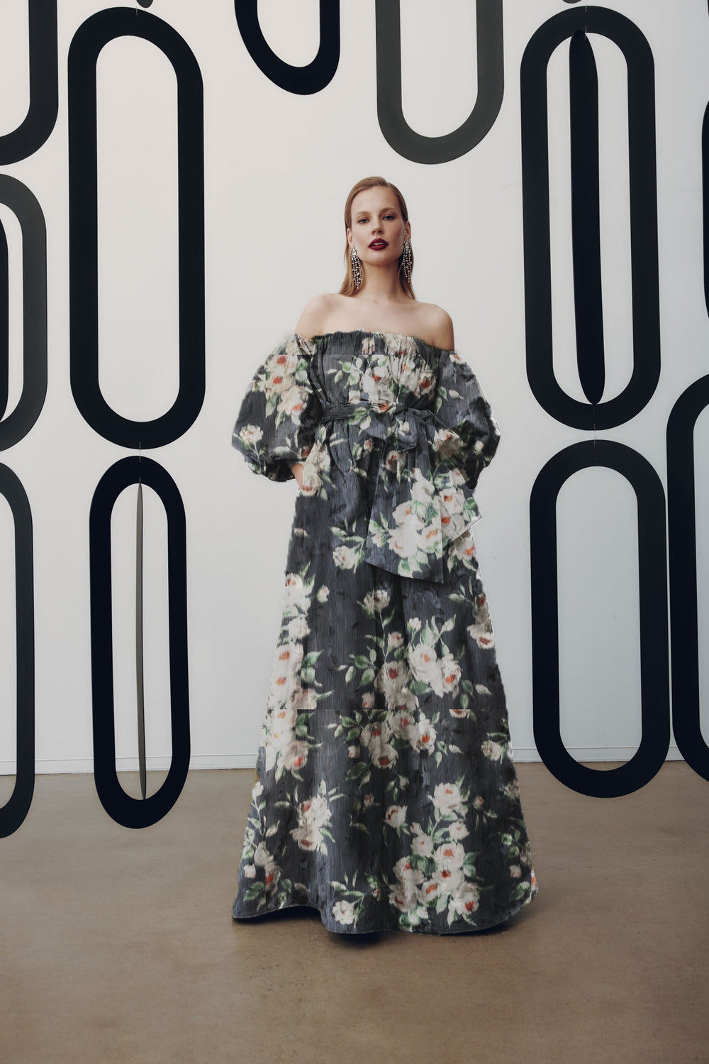 Off-the-Shoulder Gown