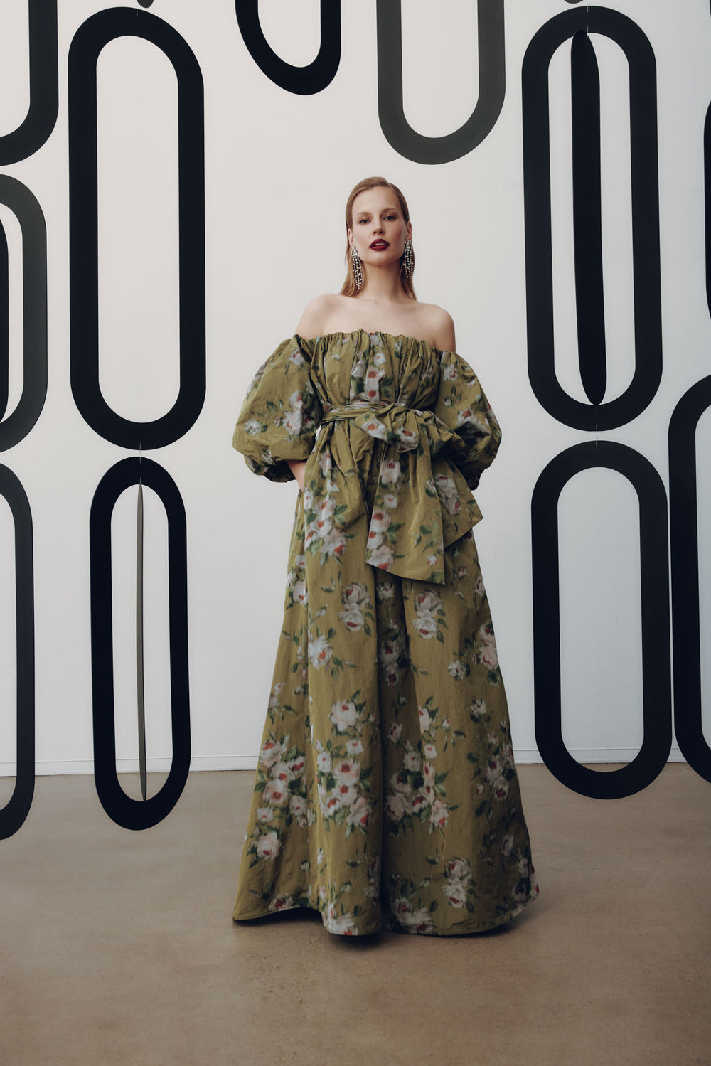 Off-the-Shoulder Gown
