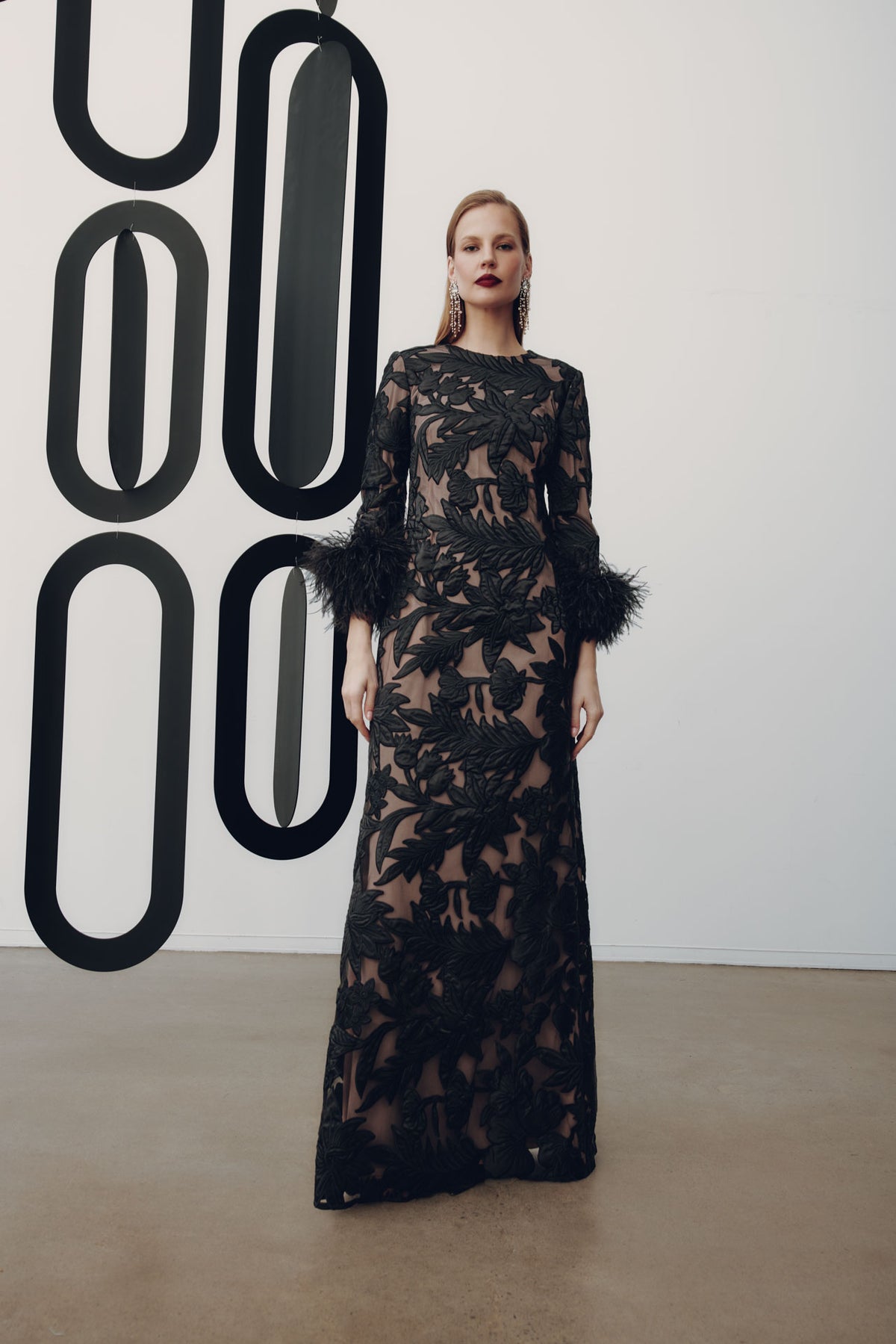 Gown with Sleeves