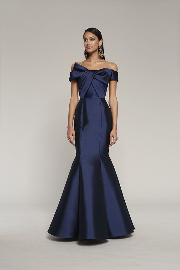 Off-The-Shoulder Gown