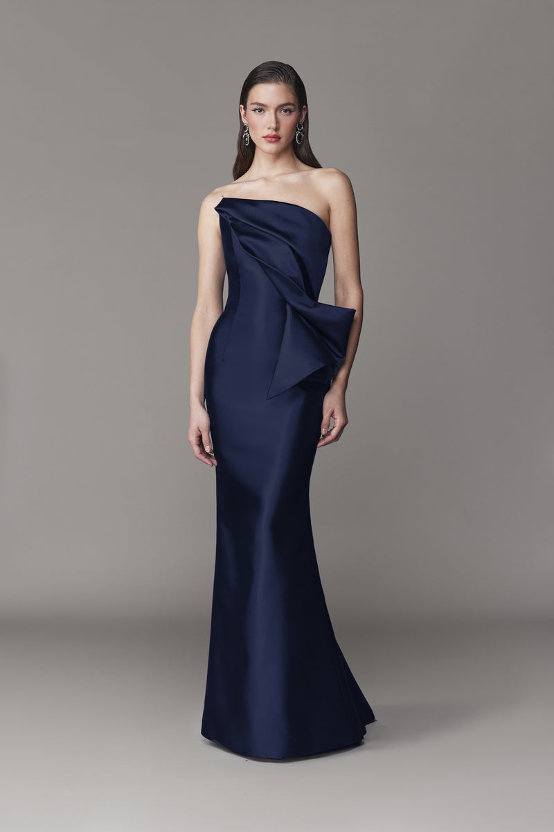 OFF-THE-SHOULDER GOWN