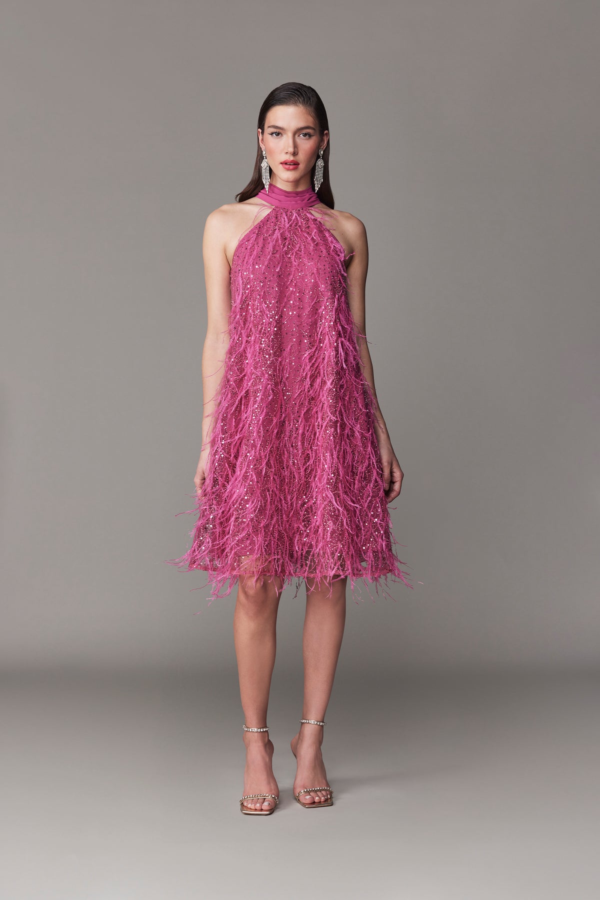 HALTER DRESS