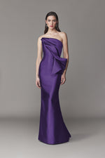 OFF-THE-SHOULDER GOWN
