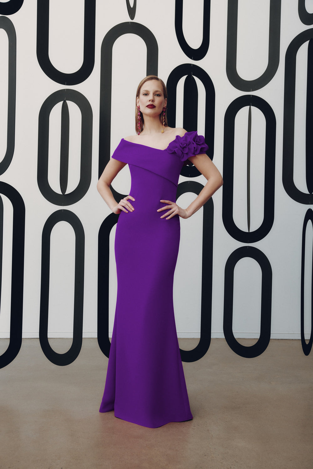 Off-the-Shoulder Gown