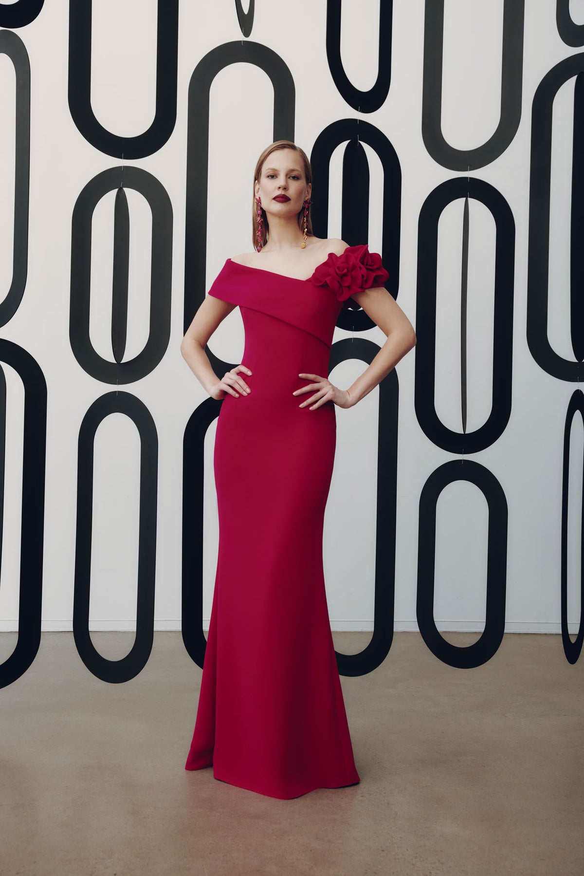 Off-the-Shoulder Gown