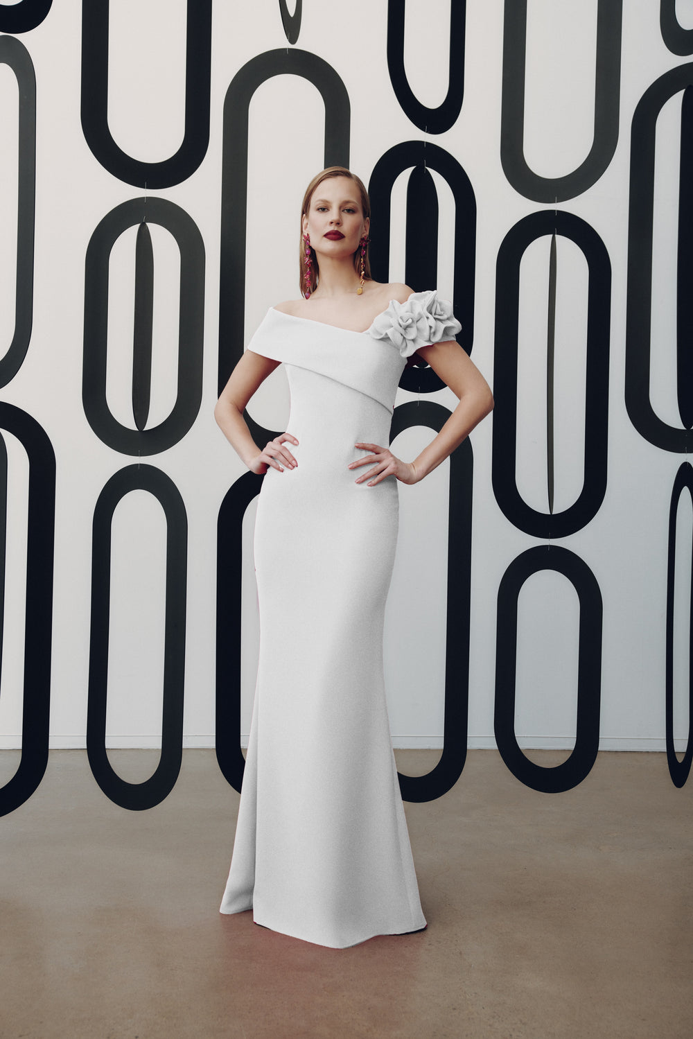 Off-the-Shoulder Gown