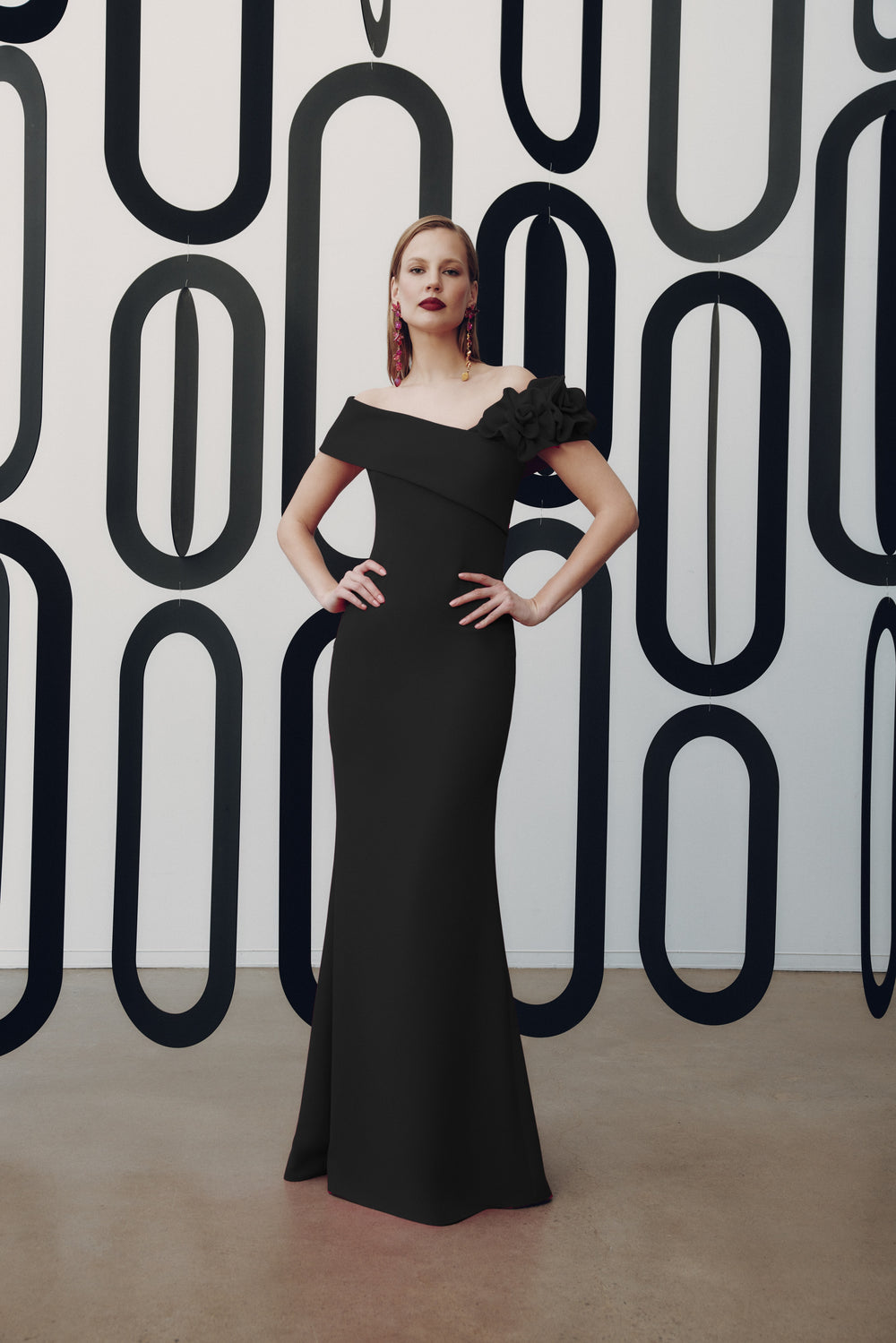 Off-the-Shoulder Gown