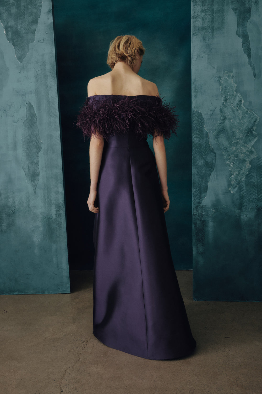 OFF-THE-SHOULDER GOWN