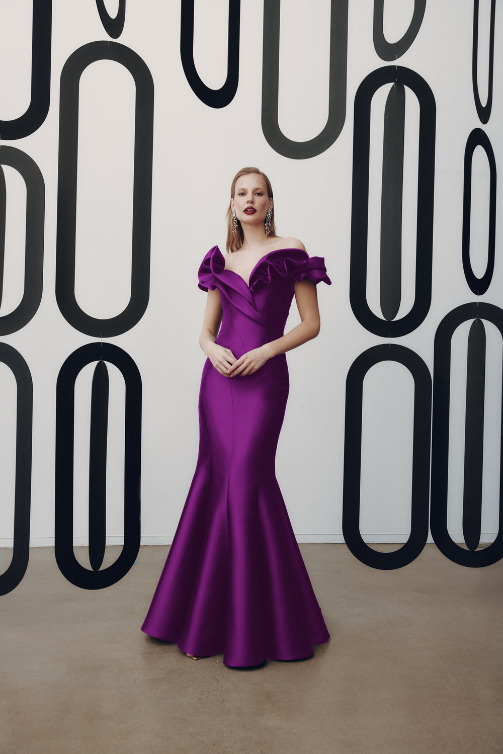Off-the-Shoulder Gown