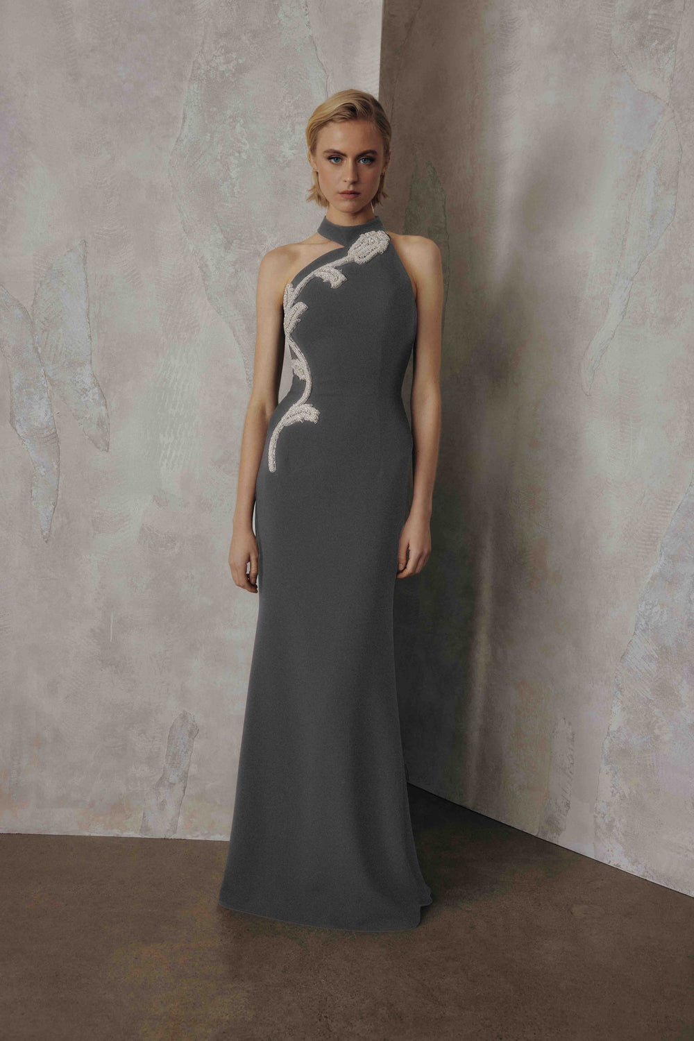 HALTER GOWN