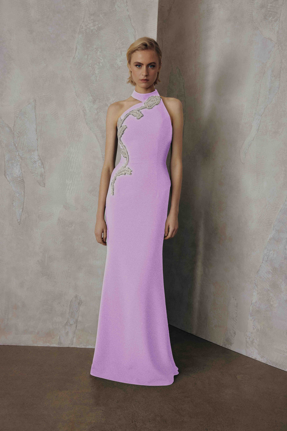HALTER GOWN