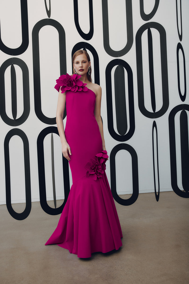 One Shoulder Gown