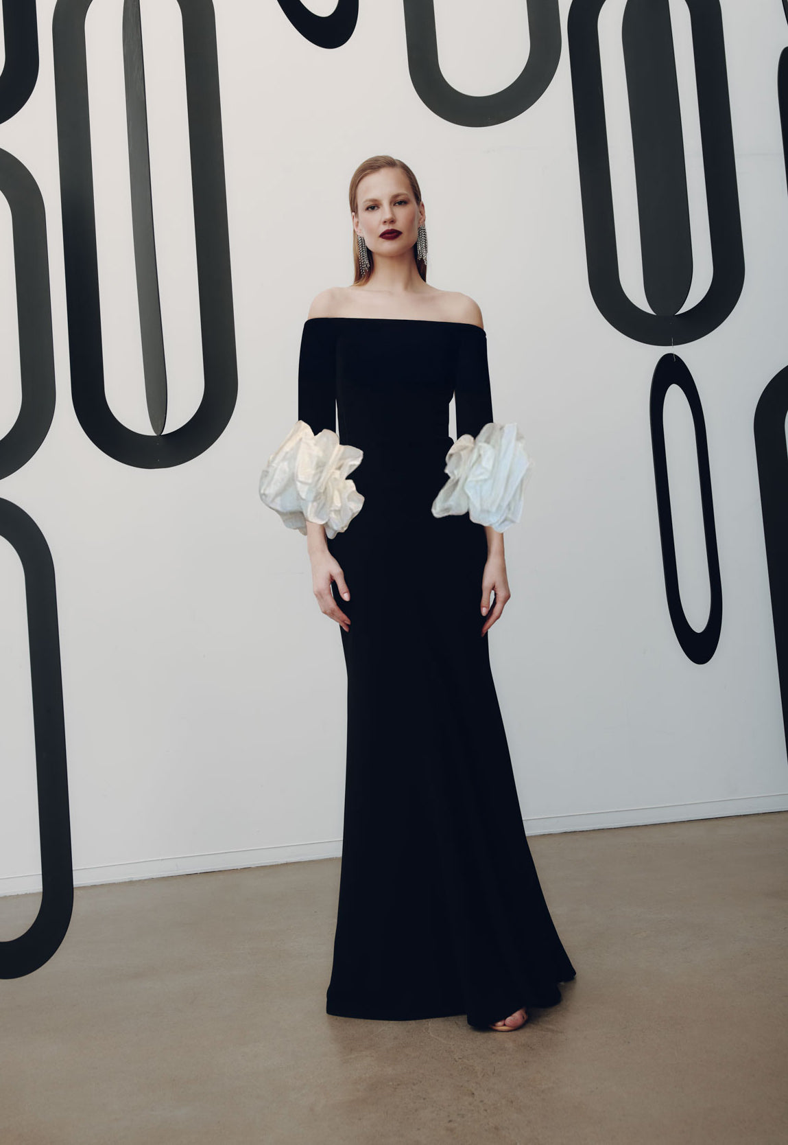 Off-the-Shoulder Gown