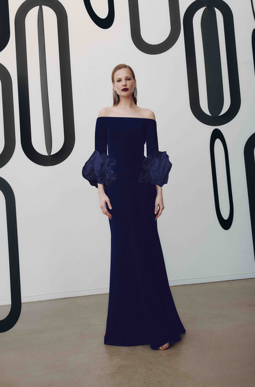 Off-the-Shoulder Gown