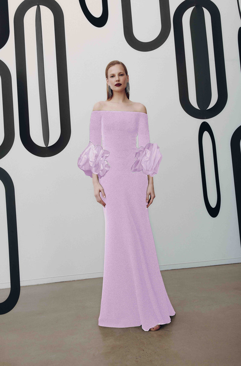 Off-the-Shoulder Gown