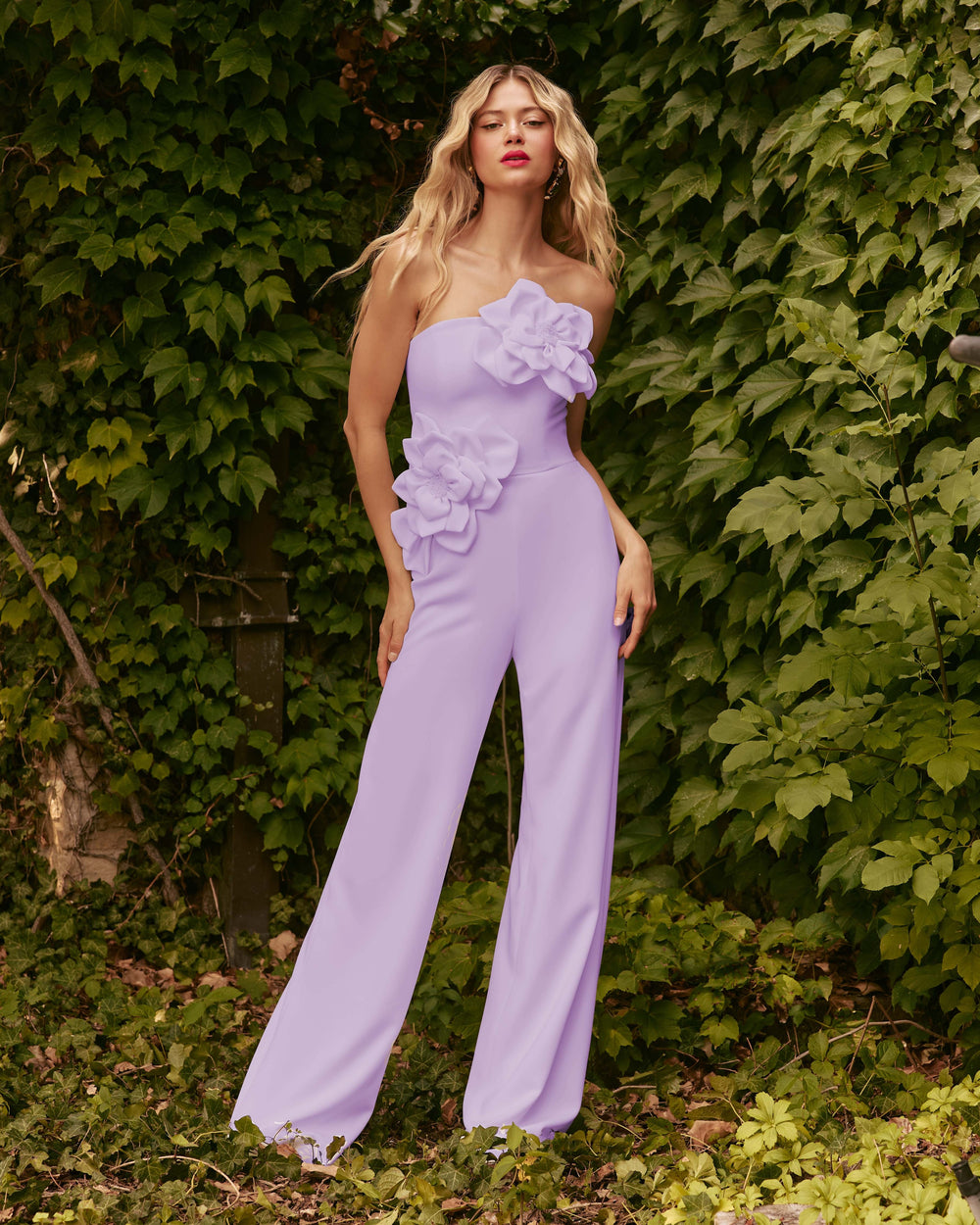 STRAPLESS JUMPSUIT