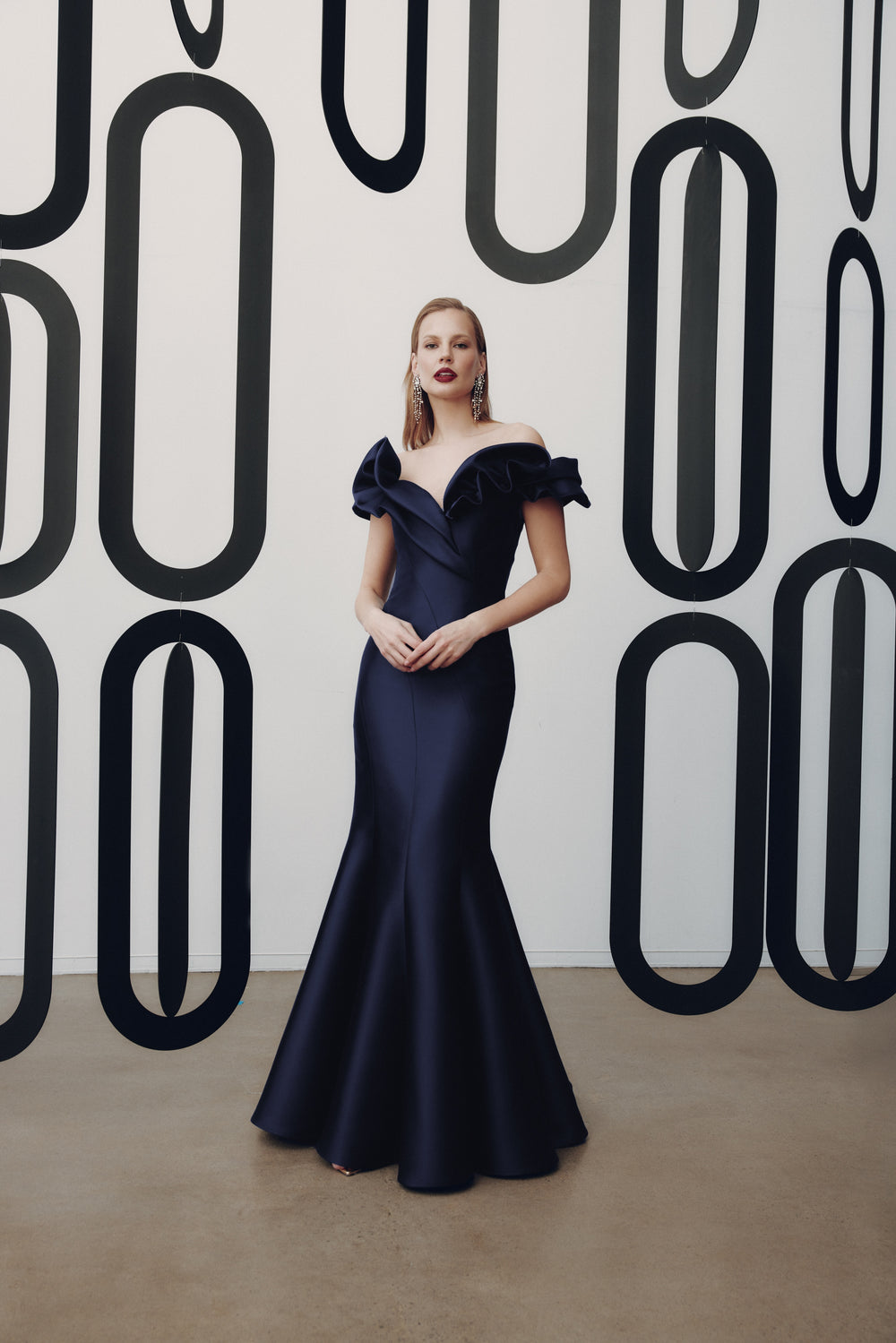 Off-the-Shoulder Gown