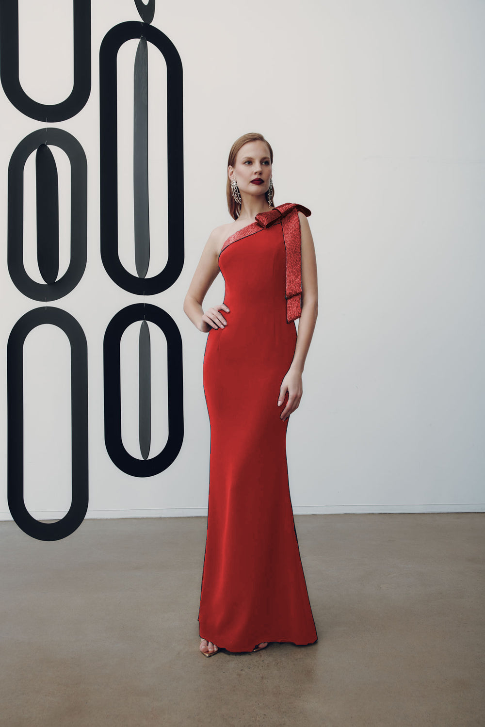 One Shoulder Gown