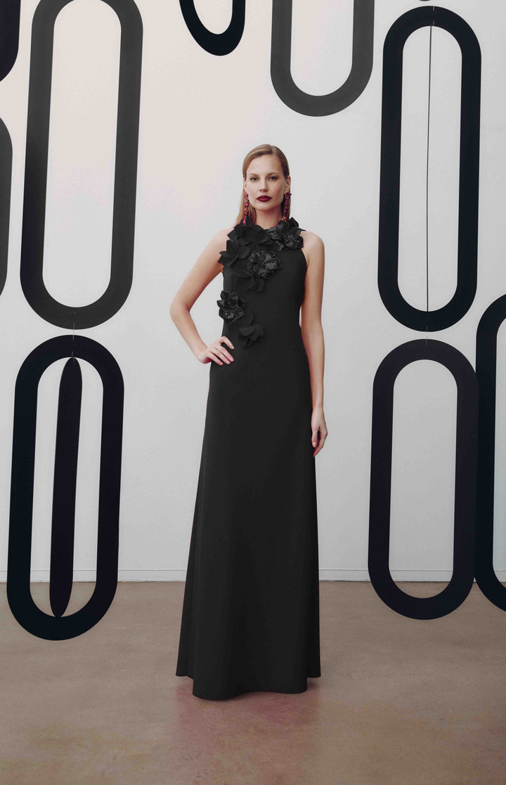 【sahara】Weeping Willow Cross Neck Dress sahara】Weeping Willow Cross Neck Dress レディース