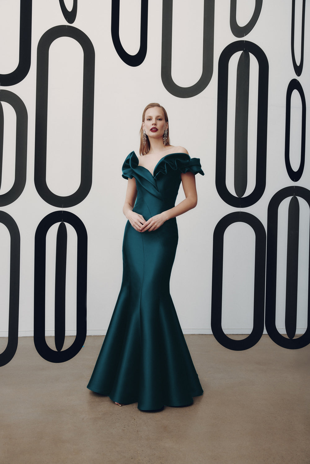 Off-the-Shoulder Gown