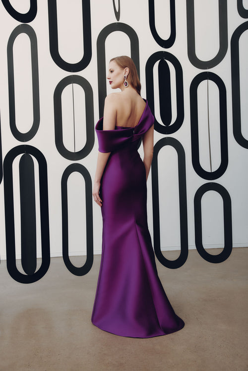 Off-the-Shoulder Gown