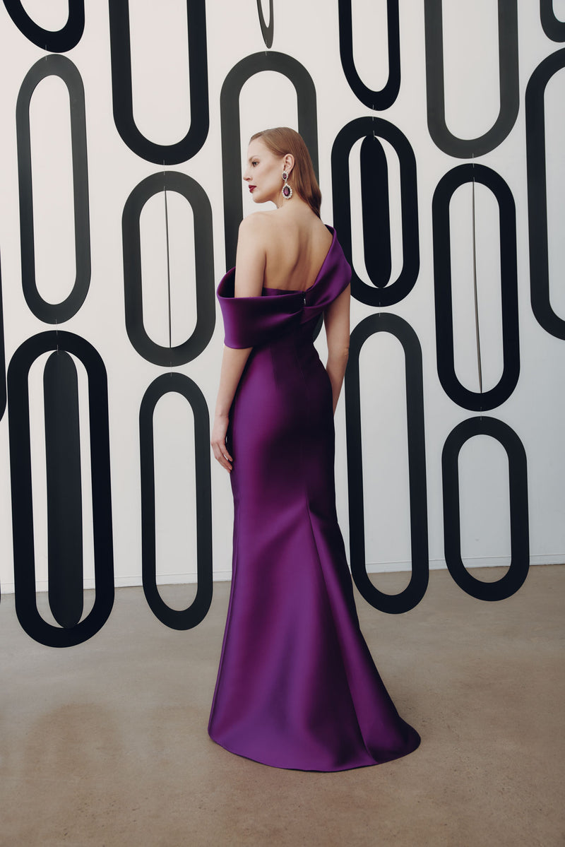 Off-the-Shoulder Gown